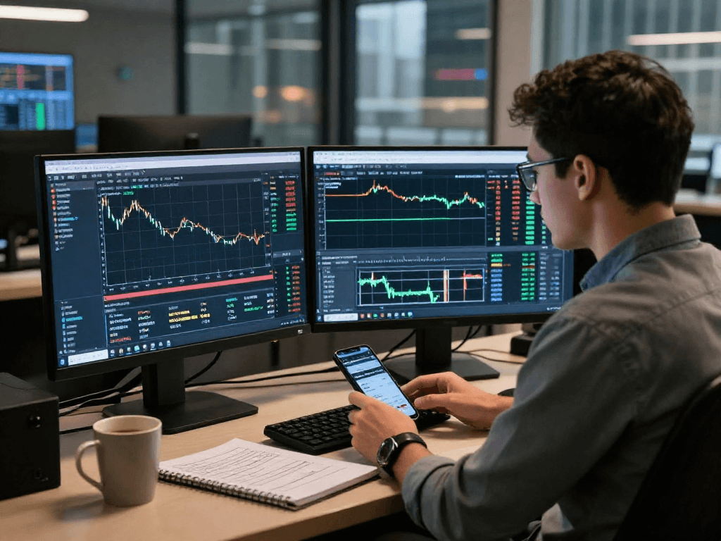 在使用metatrader 5的平台上，交易者专注于多元化金融市场分析和交易策略。