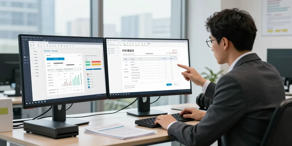 Detect fake invoices in a modern office with AI verification technology.