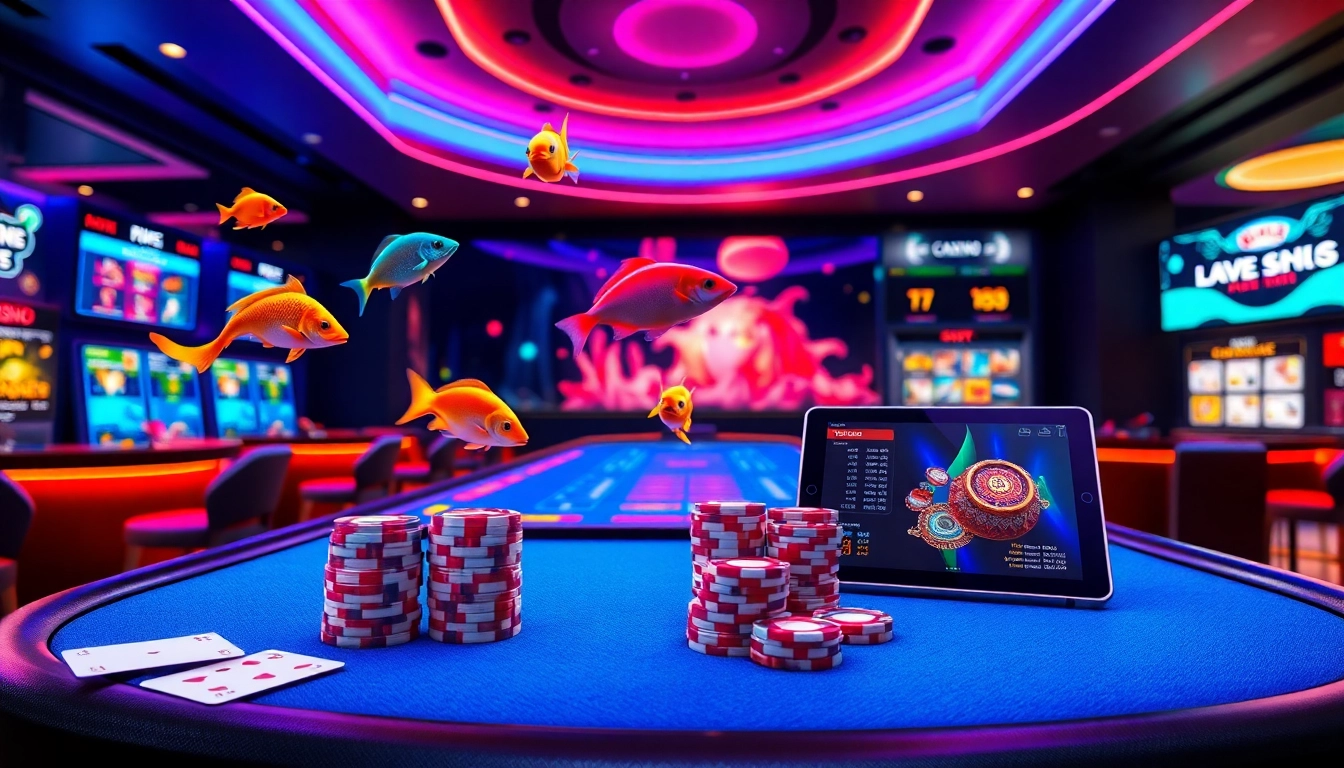 Experience the excitement of bắn cá đổi thưởng with vibrant visuals and engaging gameplay.