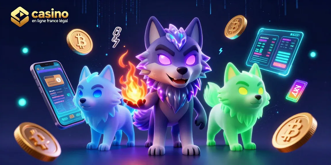 Immergez-vous dans l'univers du jeu avec ce casino en ligne France légal unique, où les esprits des loups gardiens et les cryptomonnaies dansent ensemble.