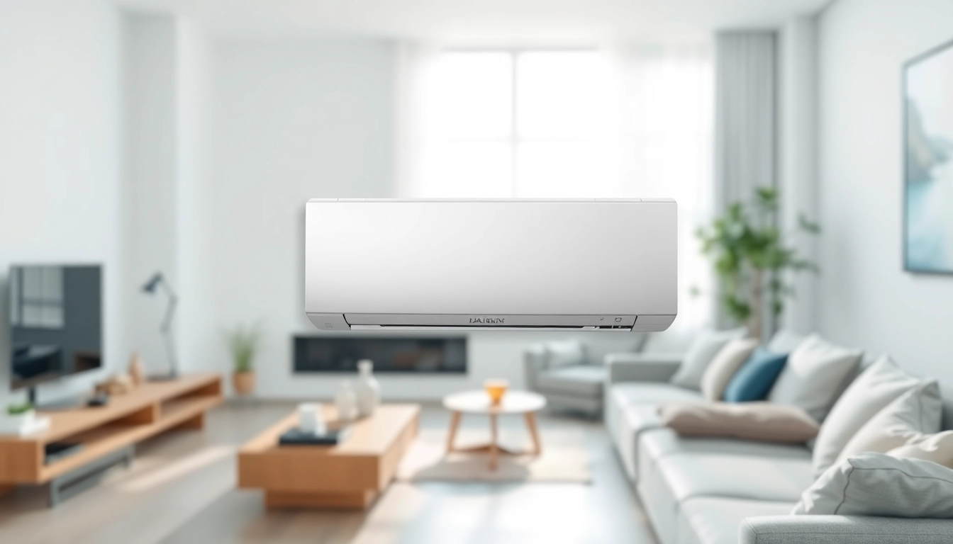 Elevate your comfort with a stylish daikin mini split ac unit in a modern living room.