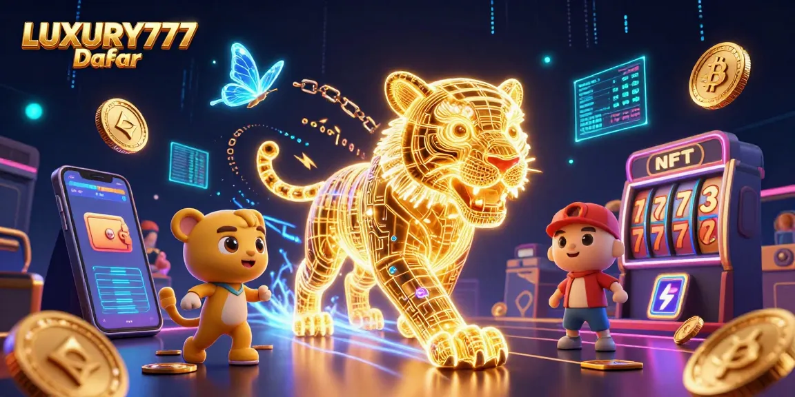 LUXURY777 Daftar mempopulerkan permainan mesin slot dengan interaksi karakter neon dan elemen kasino digital.