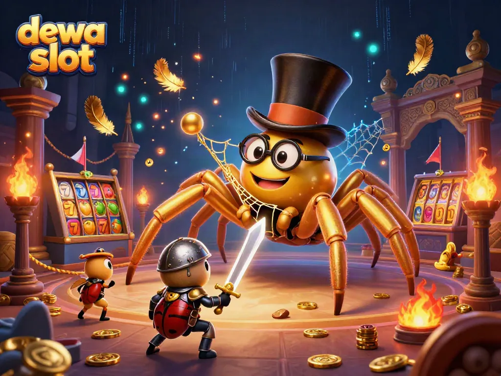 Menangkan jackpot di dewa slot dengan karakter kartun mengagumkan dan simbol permainan yang menarik.