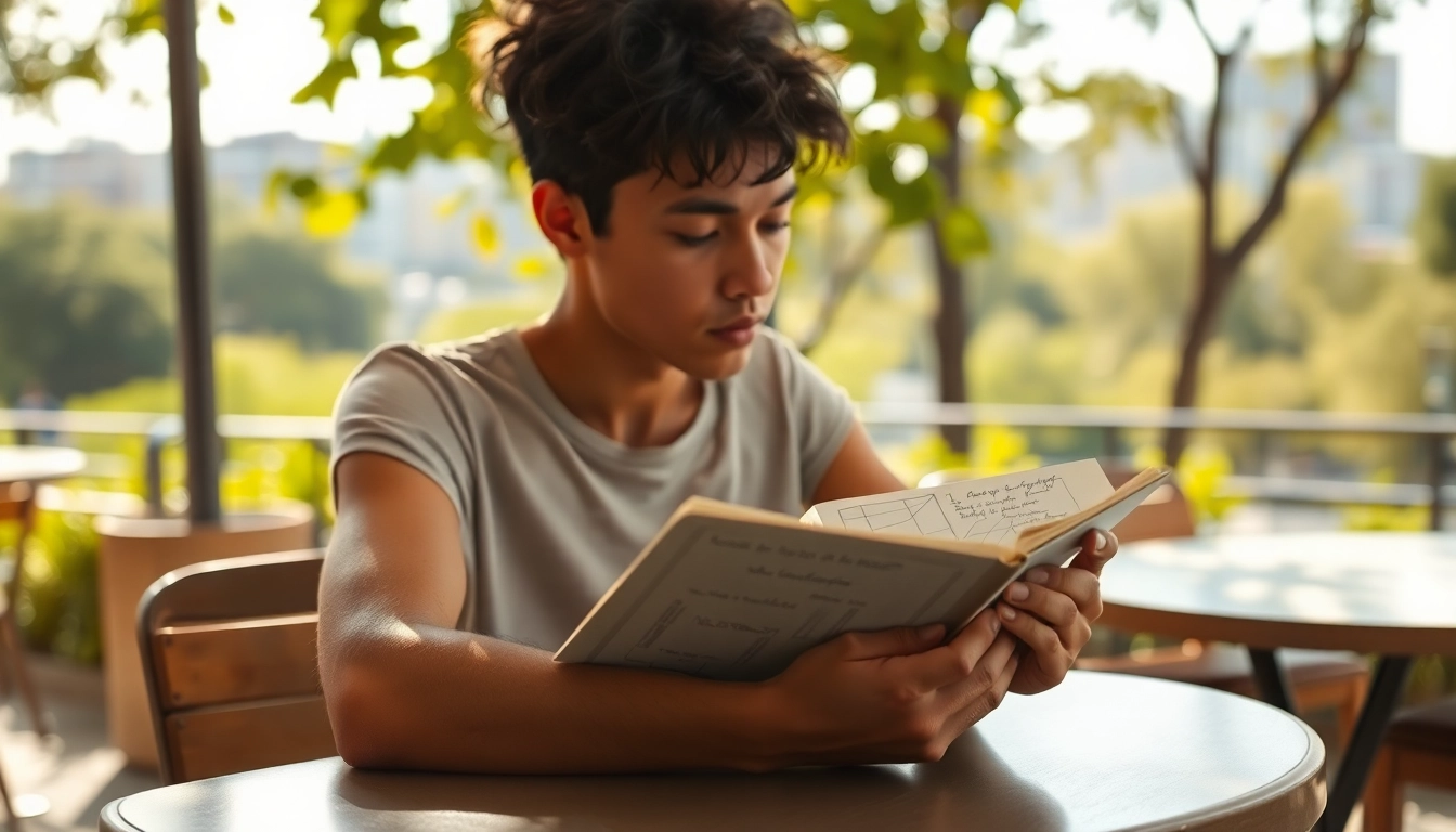 Reflecting on dreams to find my true calling with an open notebook.