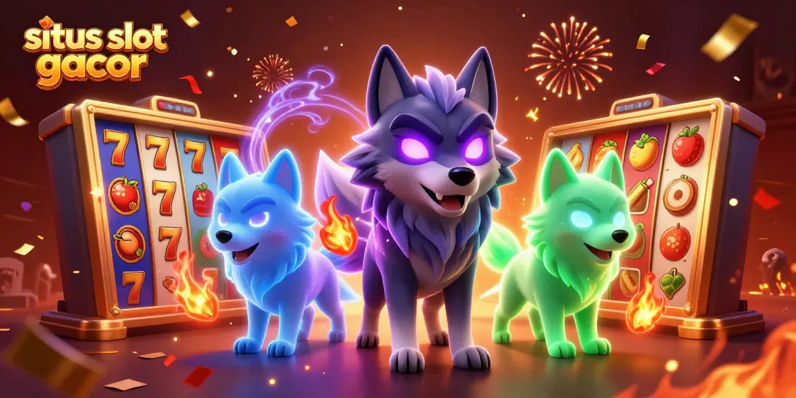 Experience the excitement of situs slot gacor with captivating 3D visuals of winning symbols and characters.