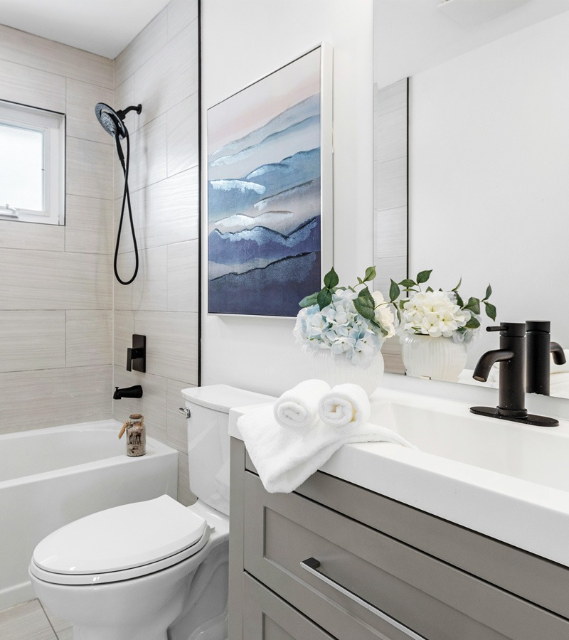 Bathroom Cabinet with Mirror and Light for Luxury Style