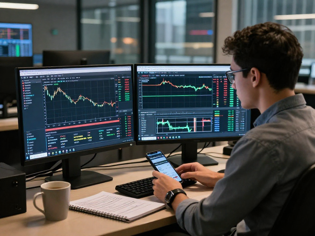 在使用metatrader 5的平台上，交易者专注于多元化金融市场分析和交易策略。