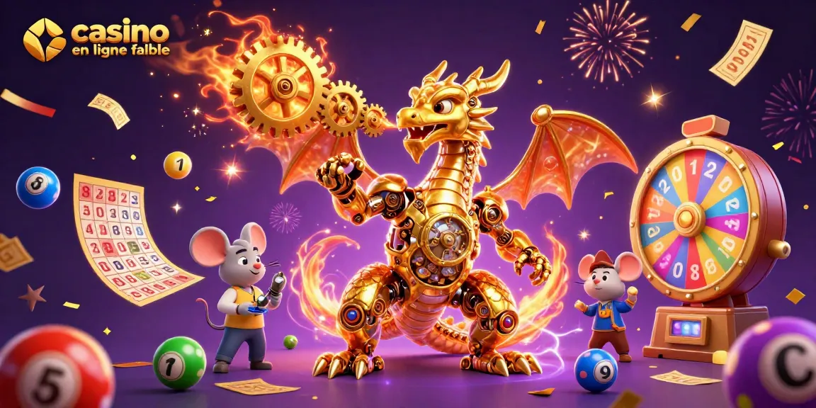 Découvrez les machines à sous et jackpots de casino en ligne fiable, ambiance festive or.