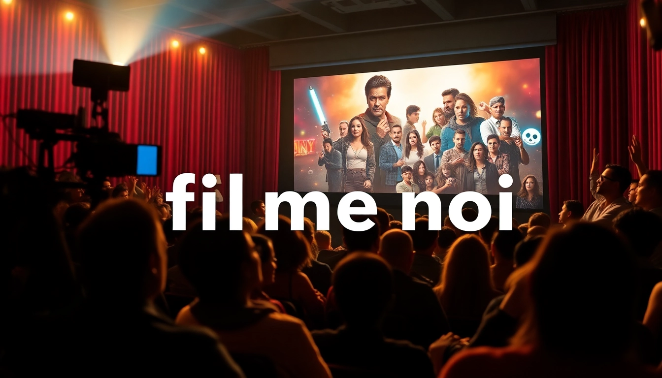 Discover the best filme noi on FilmFlix with a vibrant cinematic scene showcasing diverse audiences watching exciting movies.