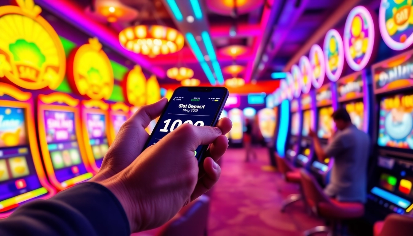 Lakukan slot deposit 1000 dengan mudah menggunakan aplikasi e-wallet di kasino digital.