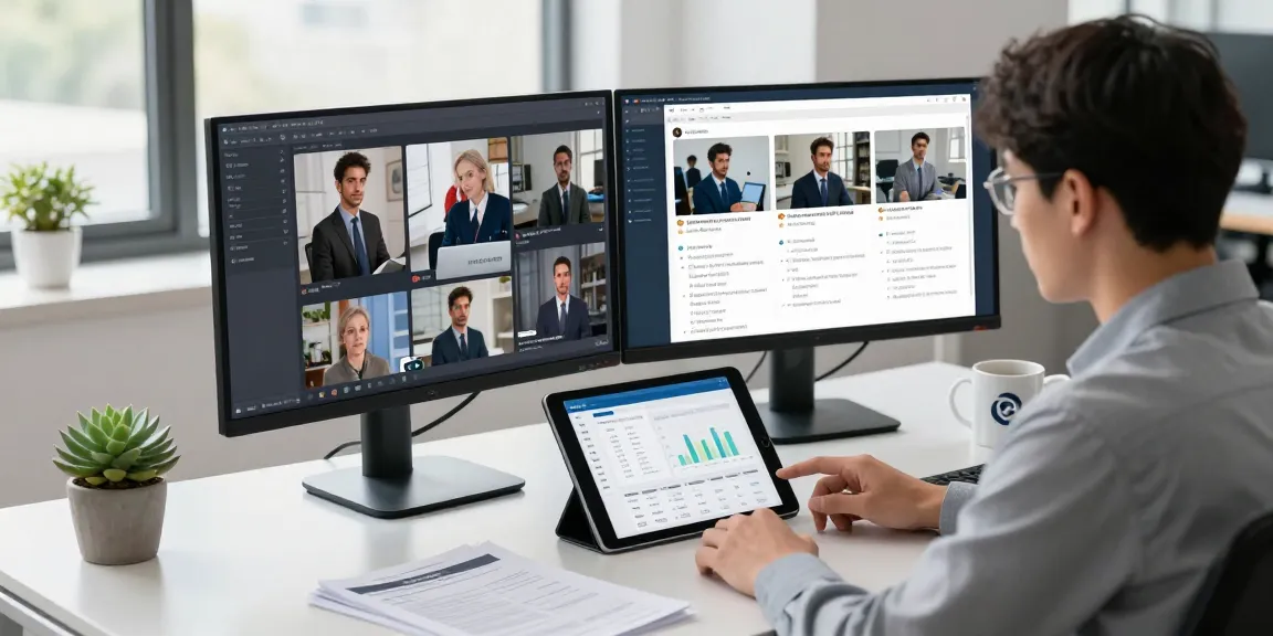 AI image detector interface being used in a modern office to identify inappropriate content.