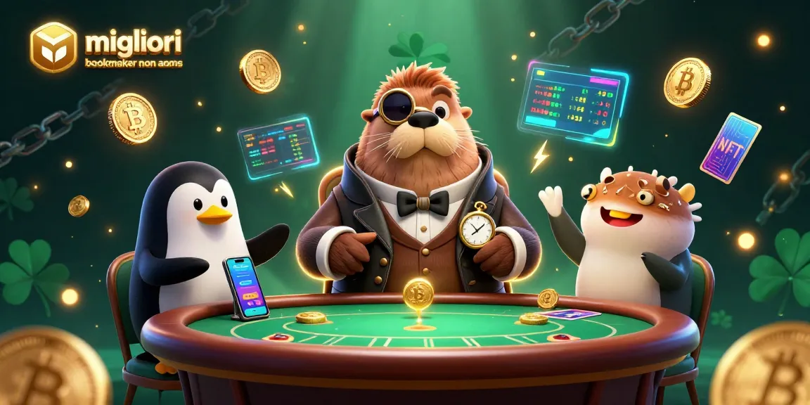 Scommetti sui migliori bookmaker non AAMS con divertenti e colorate illustrazioni 3D in un'atmosfera sottomarina.