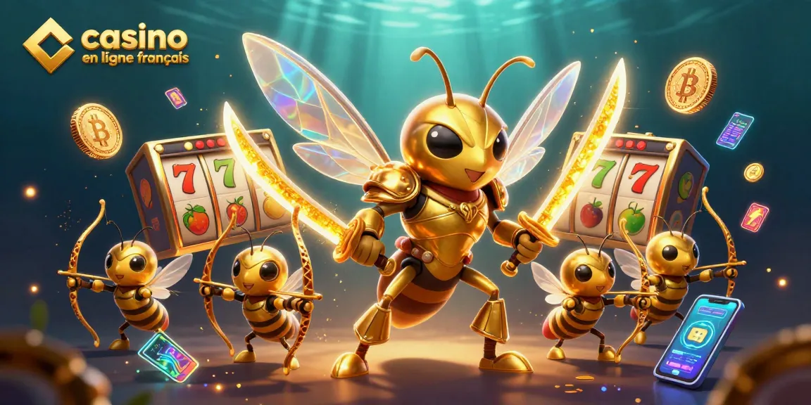 Jouez à des jeux de casino en ligne français avec des personnages dynamiques et des éléments riches et colorés.
