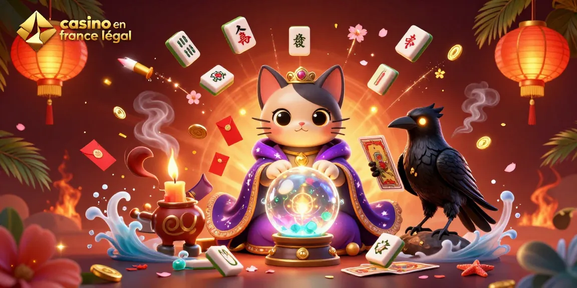 Jouer au casino en ligne légal en France avec des offres attrayantes sur un fond vibrant.