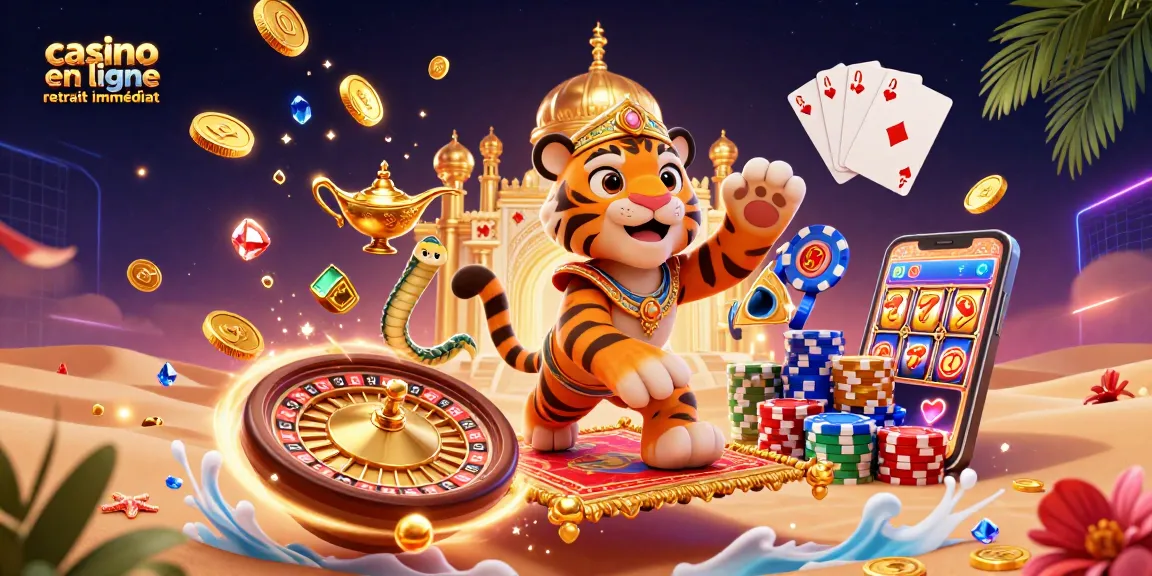 Découvrez le casino en ligne retrait immédiat avec une ambiance festive et dynamique, profitez-en !