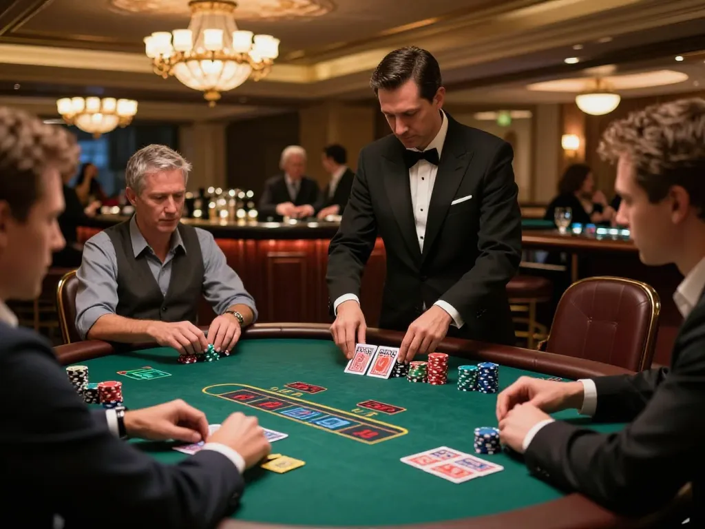 Experience the thrill at Canada online casinos Reddit with strategic blackjack gameplay and engaged players.