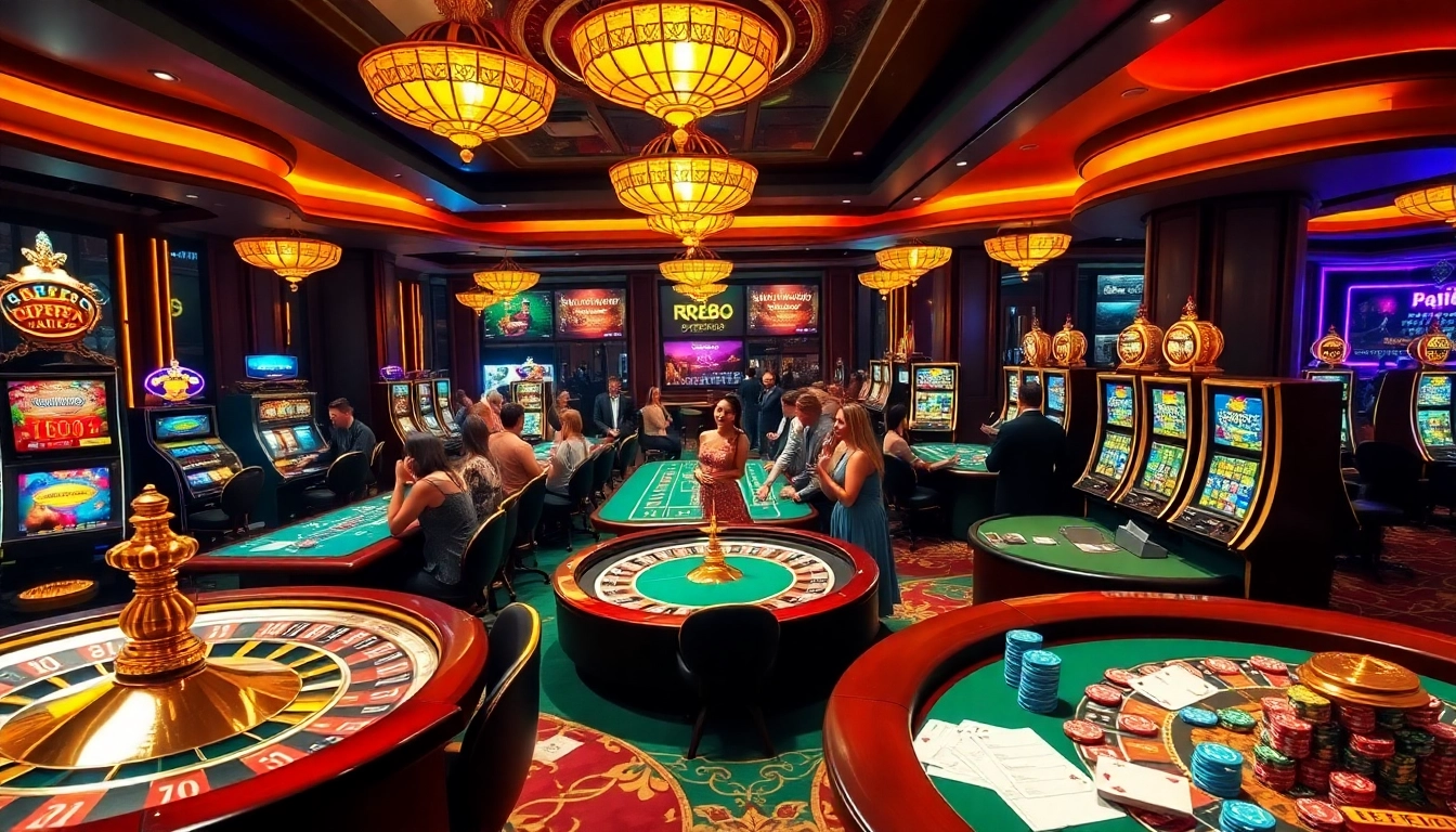Experience rr88 gratis excitement with vibrant casino games and elegant gaming tables.