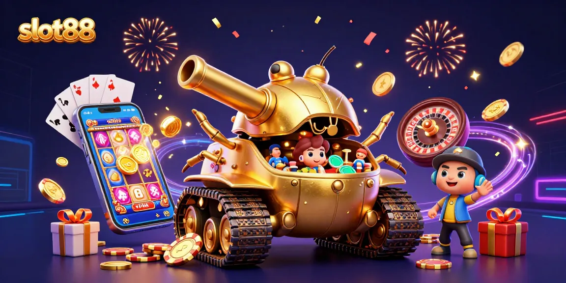 Menangkan slot88 dengan permainan kasino mini di tank kejuaraan yang menyenangkan!