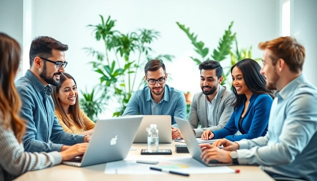 Boost your marketing strategy with insights from https://uu88.how/ in a collaborative office setting.