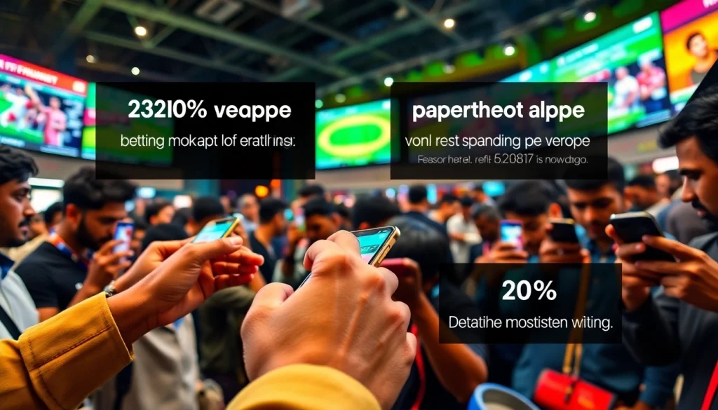 Engaged bettors exploring the best sports betting apps India, capturing excitement and user interaction.