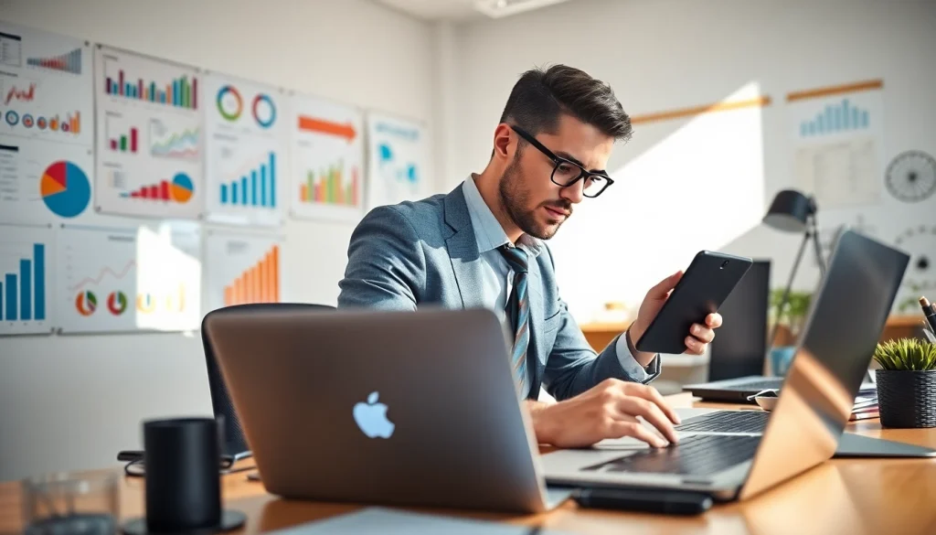 Boosting performance with Good Wolf Marketing strategies during a consulting session.