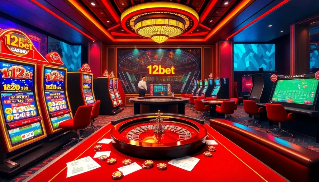 Experience the excitement of 12bet with vibrant casino games and thrilling betting action.