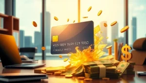 신용카드 현금화를 통해 재정적 자유를 찾는 모습의 이미지