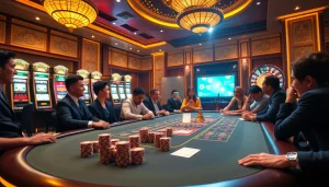 Engage with the thrill of gambling at RR88 link through a vibrant casino scene.