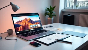 Innovative digital workspace using nano banana pro for AI image editing.