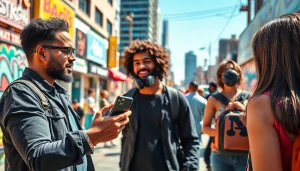 Engaging Instagram creator discussing paid links for Instagram creators with a brand partner.