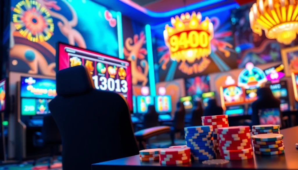 เล่นเกม 918kiss slot กับชิปคาสิโนที่มีสีสันและการตั้งค่าการเล่นเกมที่ทันสมัย