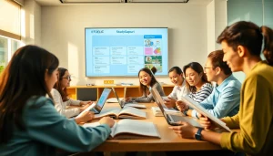 スタディサプリのキャンペーンコードTOEIC教材を活用した、魅力的な英語クラス。さまざまな学生が学ぶ様子を紹介。