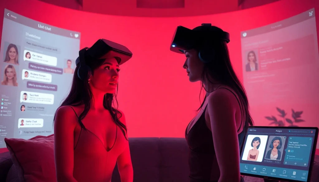 Engaging NSFW AI chat with immersive character interactions and modern digital interfaces.