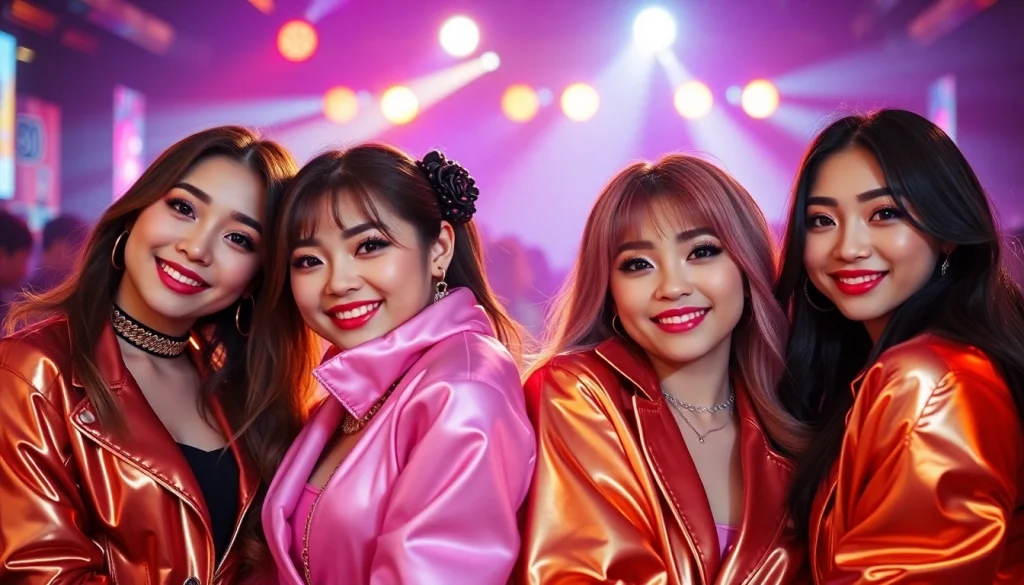 Portrait of the blackpink members Jisoo, Jennie, Rosé, and Lisa showcasing their unique styles.