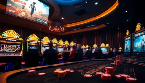 Experience the intensity of Trực tiếp esports at a luxurious casino with live betting excitement.