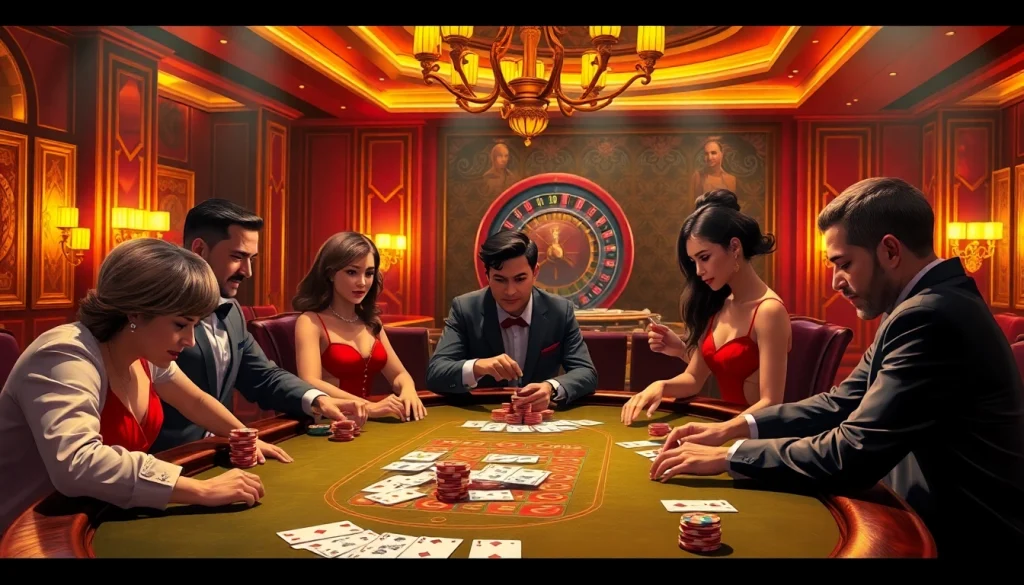 Experience the hidden wiki in an upscale casino atmosphere with intense poker action.