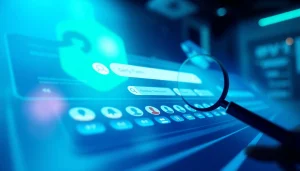 OnlyFans search engine interface showcasing modern and advanced features