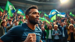 Hərəkətli bir idman tədbirində 1win reyler şanslarını artıran peşəkar idmançı.