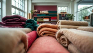 Bekijk het uitgebreide assortiment brabantse bont stof in een stijlvolle boutique.