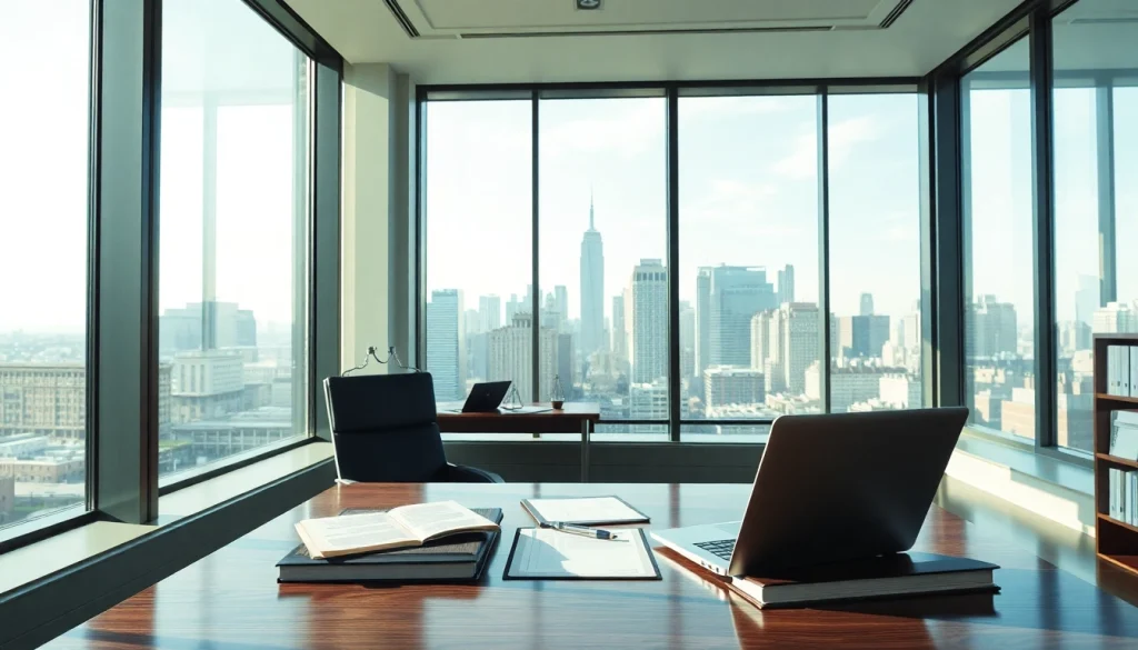 Consultation scene with a Brooklyn Real Estate Lawyer in a bright office, showcasing expertise and professionalism.