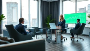 Profesjonalna scena doradztwa finansowego w mdoFinanse, prezentująca spersonalizowaną obsługę oraz lokalną ekspertyzę.