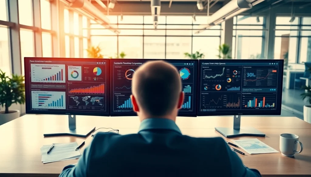 Discover key insights in competitive intelligence faqs with a business analyst in an office.