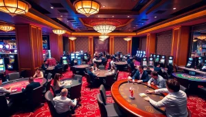 Ressentez l'excitation du meilleur casino en ligne avec des joueurs profitant de jeux palpitants.