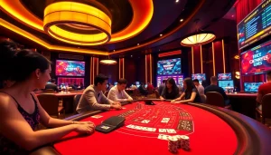 럭셔리한 분위기와 라이브 플레이어가 있는 최고의 카지노사이트에서의 다이내믹 바카라 게임 플레이.