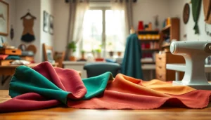 Stof voor jurk kopen - een mooie presentatie van verschillende stoffen voor jurken.