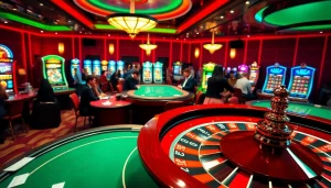 Vivez l'excitation du casino en ligne avec des tables de jeu dynamiques et des machines à sous vibrantes.